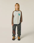[The Campamento]   Gentleman Color Block Tshirt