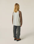 [The Campamento]   Gentleman Color Block Tshirt