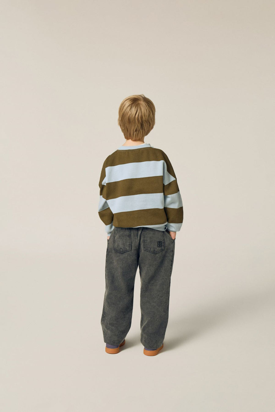 トップス The campamento sweatshirt 25aw 4y The Campamento] Green Stripes Sweatshirt – Les Quatre Cents Coups