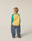 [The Campamento]   Snail Color Block Tshirt