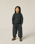 [The Campamento]   Flowers Grey Sweatshirt
