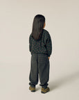 [The Campamento]   Flowers Grey Sweatshirt