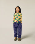 [The Campamento]   Blue Daisies Allover Tshirt