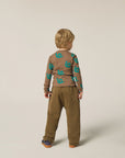 [The Campamento]   Gentleman Allover Brown Tshirt