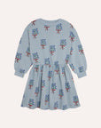 [The Campamento]   Bouquets Light Blue Dress