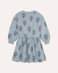 [The Campamento]   Bouquets Light Blue Dress