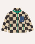 [The Campamento]   Checked Teddy Jacket