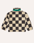 [The Campamento]   Checked Teddy Jacket