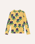 [The Campamento]   Blue Daisies Allover Tshirt