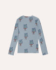 [The Campamento]   Bouquets Light Blue Tshirt