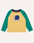 [The Campamento]   Snail Color Block Tshirt