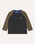 [The Campamento]   Grey Color Block Tshirt