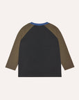 [The Campamento]   Grey Color Block Tshirt