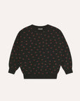[The Campamento]   Flowers Grey Sweatshirt