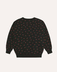 [The Campamento]   Flowers Grey Sweatshirt