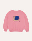 [The Campamento]   Snail Pink Sweatshirt