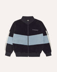 [The Campamento]   Grey Color Block Sweatshirt