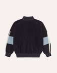 [The Campamento]   Grey Color Block Sweatshirt