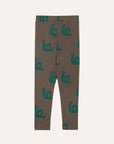 [The Campamento]   Snakes Brown Leggings