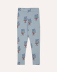 [The Campamento]   Bouquets Light Blue Leggings