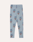 [The Campamento]   Bouquets Light Blue Leggings