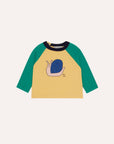 [The Campamento]   Snail Color Block Baby Tshirt