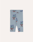 [The Campamento]   Bouquets Light Blue Baby Leggings