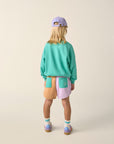 [The Campamento]   Color Block Shorts