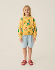 [The Campamento]   Flowers Allover Sweatshirt