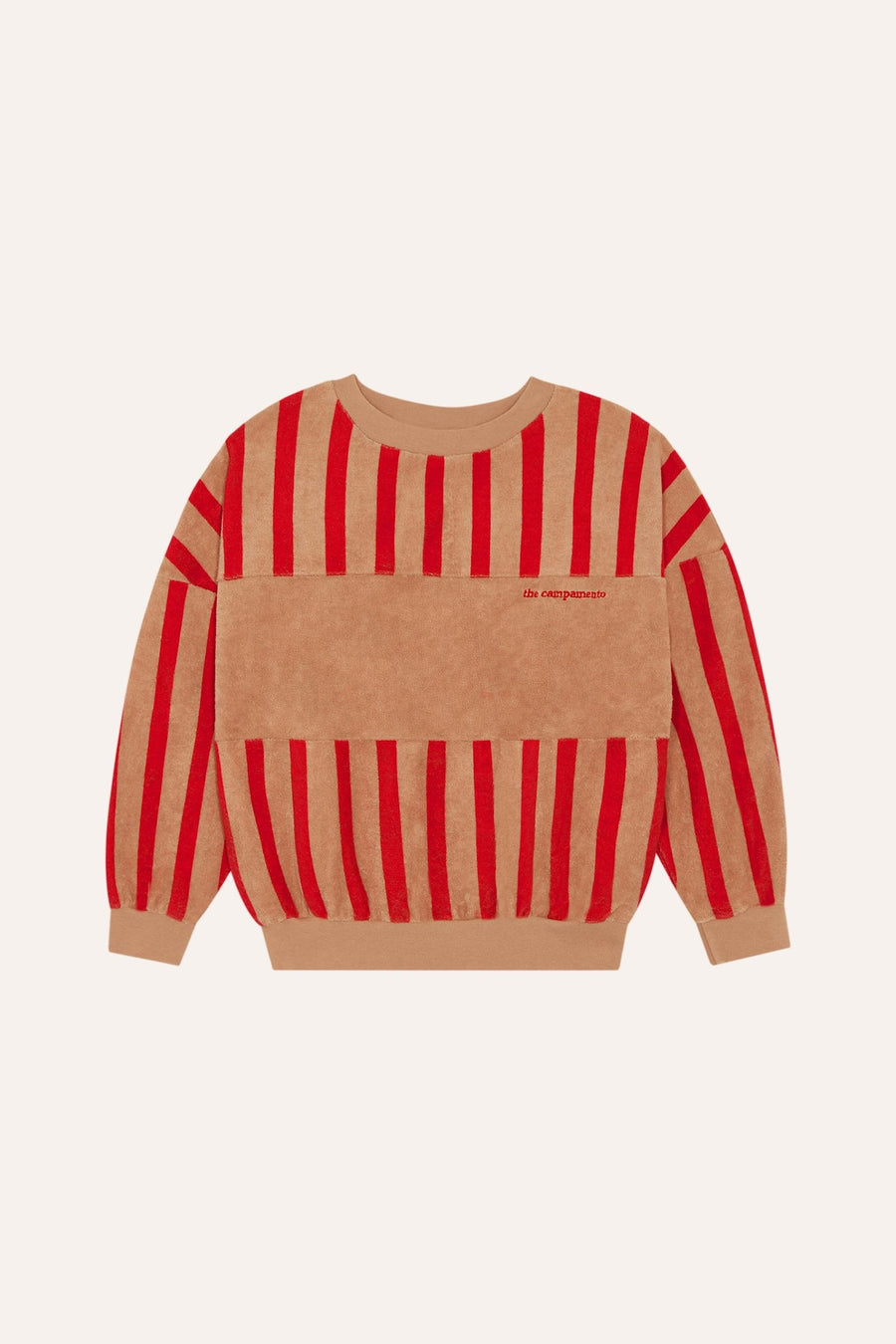 The Campamento] Red Stripes Sweatshirt – Les Quatre Cents Coups