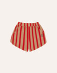 [The Campamento]   Red Stripes Shorts