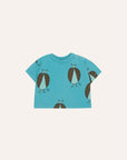 [The Campamento]   Ladybug Allover Blue Baby Tshirt
