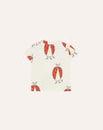 [The Campamento]   Ladybug Allover Ecru Baby Tshirt