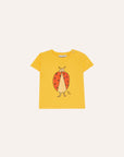 [The Campamento]   Ladybug Yellow Baby Tshirt
