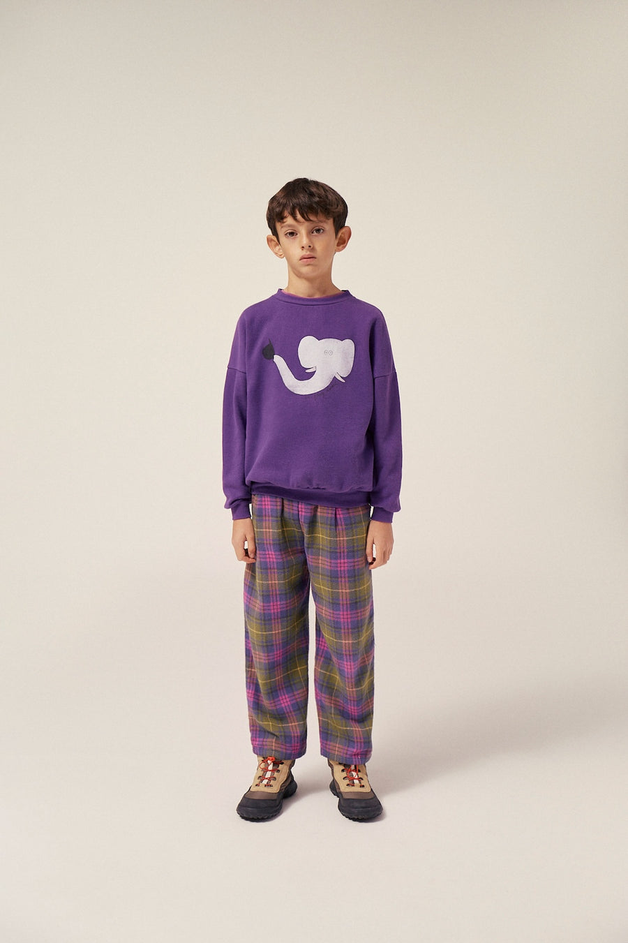 [The Campamento]   ELEPHANT OVERSIZED KIDS SWEATHSIRT