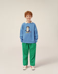 [The Campamento]   PENGUIN OVERSIZED KIDS SWEATSHIRT