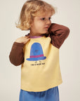 [The Campamento]   BLUE HAT LONG SLEEVES BABY TSHIRT