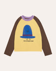 [The Campamento]   BLUE HAT LONG SLEEVES KIDS TSHIRT