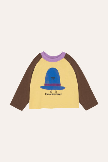 [The Campamento]   BLUE HAT LONG SLEEVES BABY TSHIRT