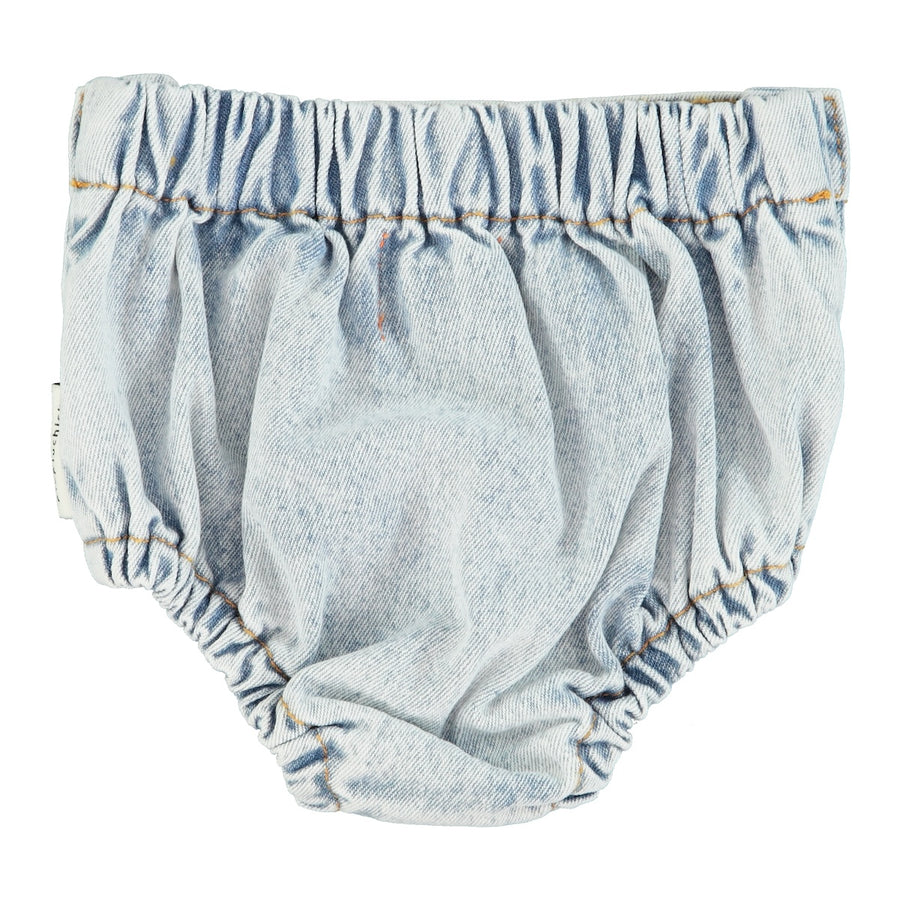 [piupiuchick]   baby shorties | washed blue denim