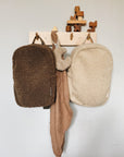 ［STUDIO NOOS]   Brown noos mini-chunky backpack