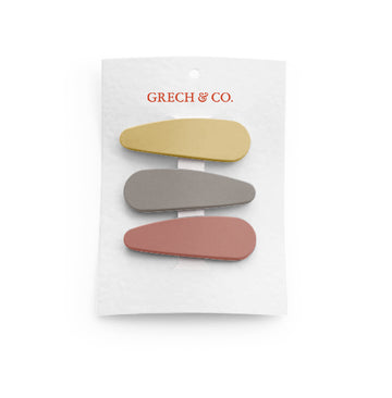 ［Grech & Co]  New Snap Clip Set of 3